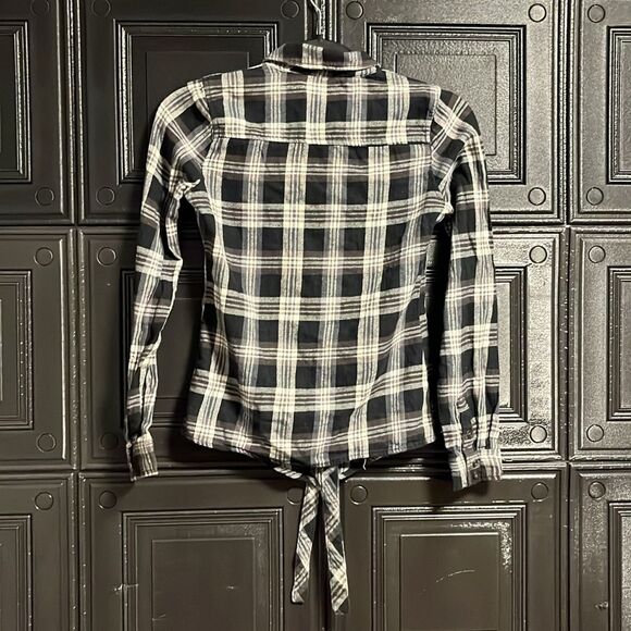 Paper tee Plaid top - Picture 2 of 4